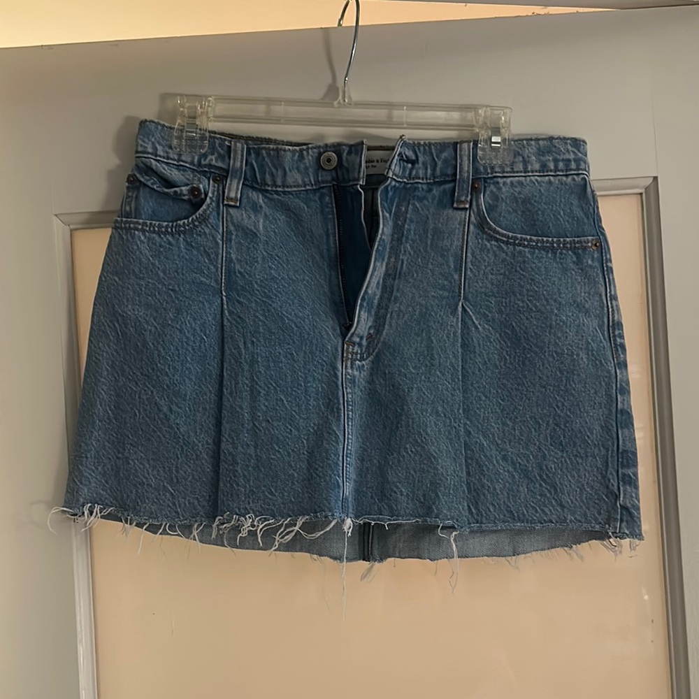 Denim Blue Skirt
